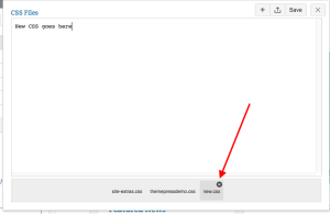 How-To Manual > Using Custom CSS and JavaScript > DeleteCSS.png